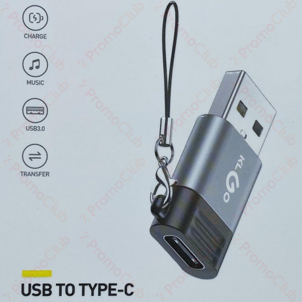 Преходник KLGO HB-4, Type-C към USB, PREMIUM PRODUCT